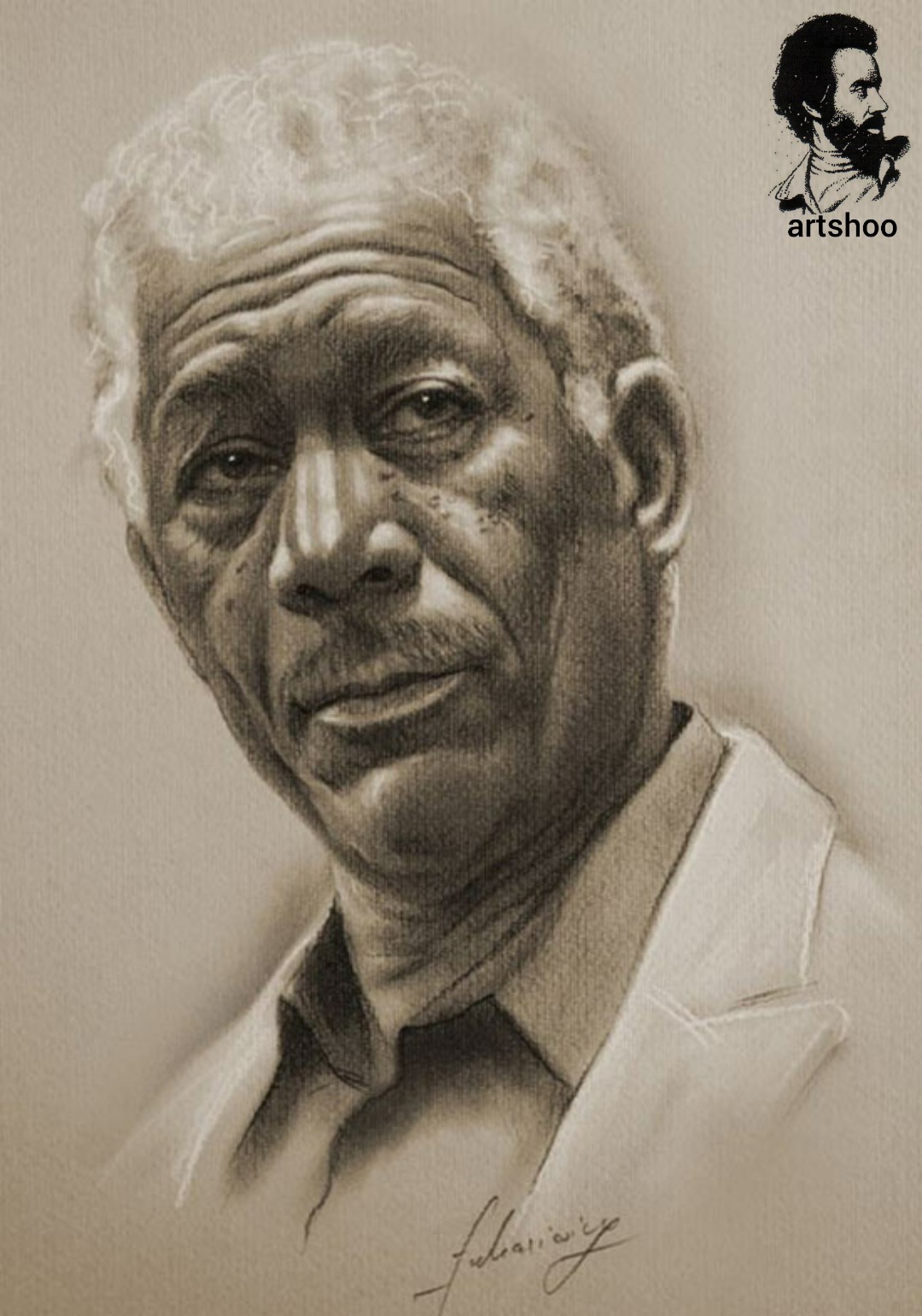 نقاشی سیاه قلم